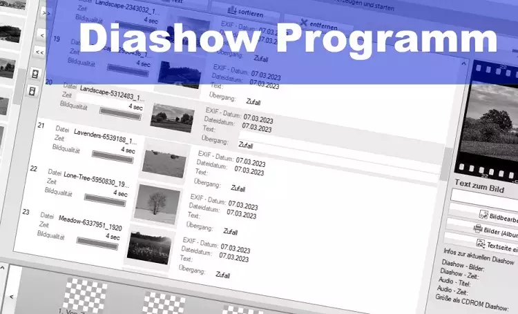 Diashow Programm
